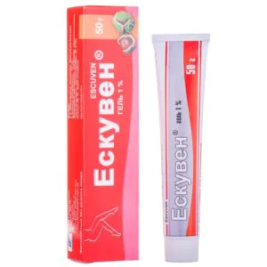 Escuven gel 1% tube 50 g