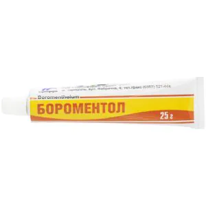 Boromenthol ointment tube 25 g