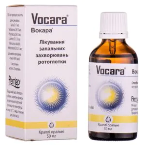 Vocara oral drops dropper bottle 50 ml