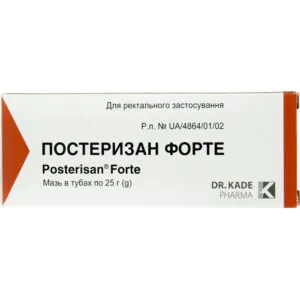 Posterisan forte ointment tube 25 g