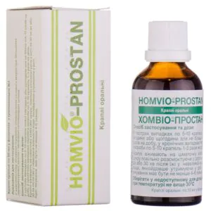 Homvio-Prostan oral drops bottle with dropper 50 ml