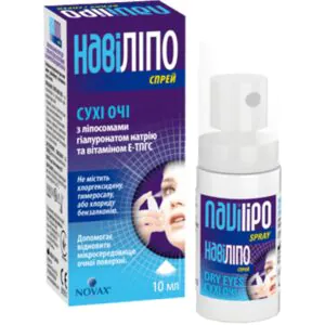 Navi Lipo dry eyes spray for restoring the eye microenvironment bottle 10 ml