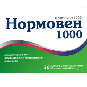 Normoven 1000 film-coated tablets 1000 mg 30 pcs.