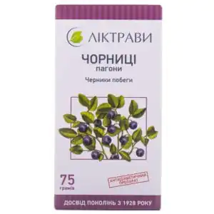 Bilberry Shoots, 75 g (pack with inner bag)