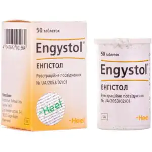 Engystol tablets container 50 pcs
